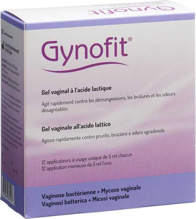 Actual product image Gynofit Lactic acid vaginal gel (60 ml, Intimate gel)