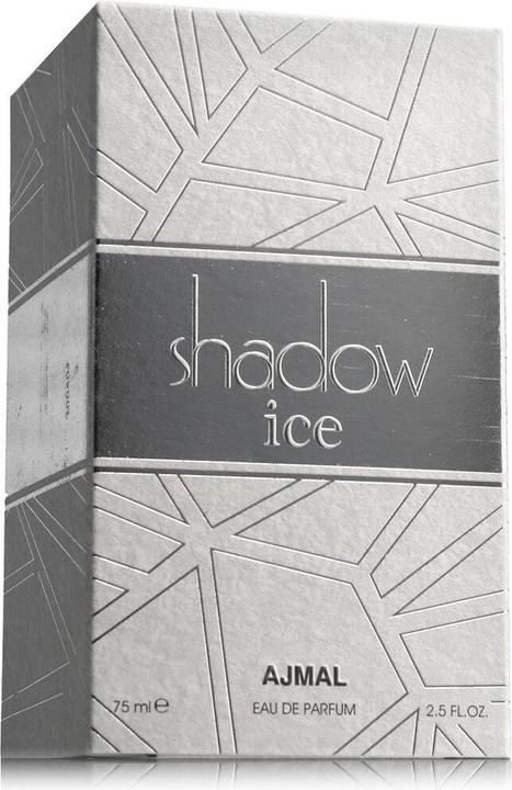 Actual product image Ajmal Shadow Ice - EDP - 75 ml (Eau de parfum, 75 ml)