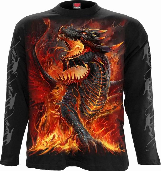 Spiral Draconis TShirt Langärmlig