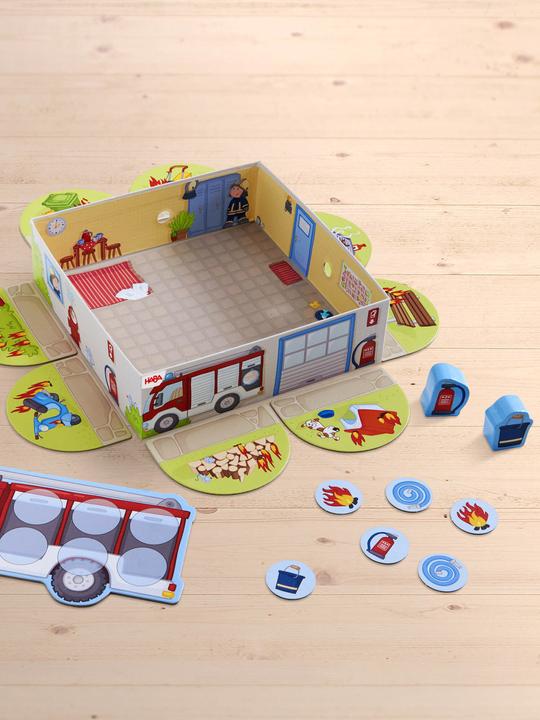 Actual product image Haba My first games - fire brigade (German)