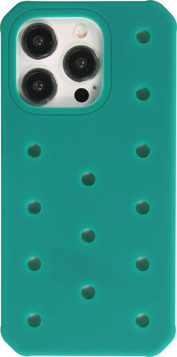 Actual product image PhoneLook Cover Thick silicone cover with holes for stick-on stickers (Apple iPhone 15 Pro)