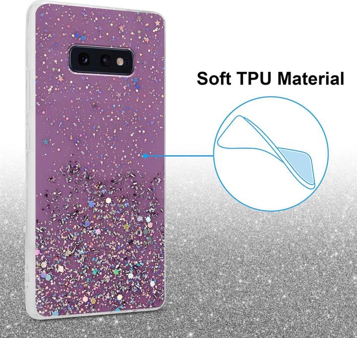 Produktbild Cadorabo TPU Cover funkelnder Glitter (Samsung Galaxy S10e)