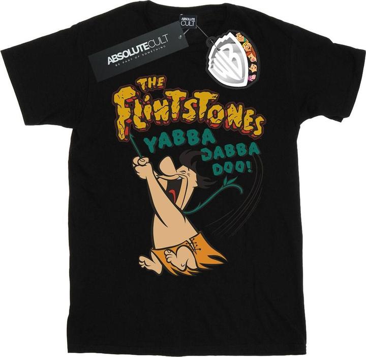 Immagine prodotto The Flintstones Fred Yabba Dabba Doo Maglietta Ampia Donna (4XL)