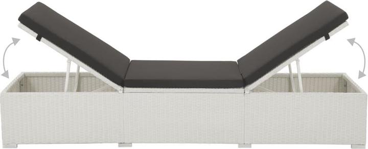 Produktbild VidaXL Sonnenliege mit er Auflage (195 cm)