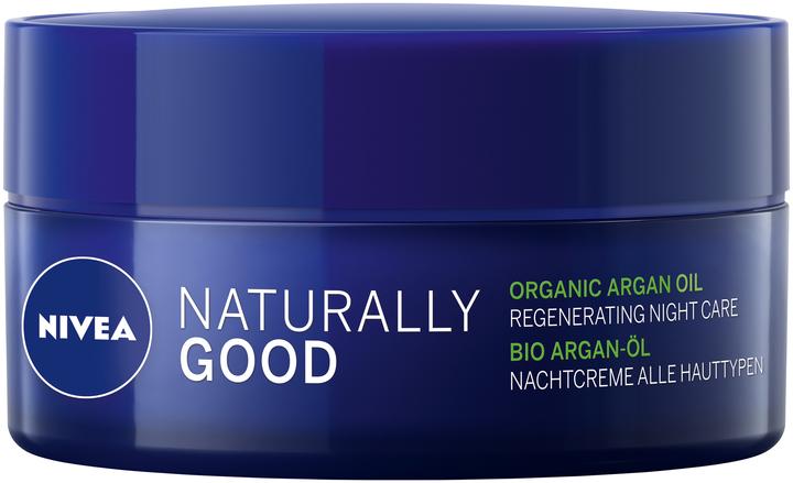 Produktbild NIVEA Naturally Good Nachtcreme Bio Argan Öl (50 ml, Nachtcreme)