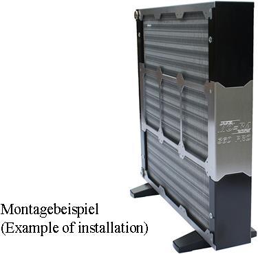 Actual product image Watercool MO-RA3 Stand POM