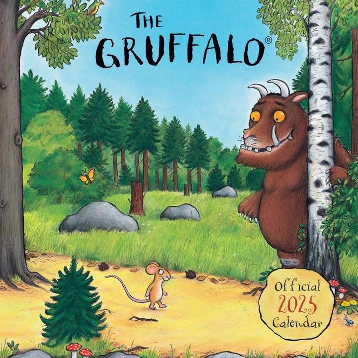 Actual product image The Gruffalo 2025 Square Wall Calendar (30 x 30 cm, German)