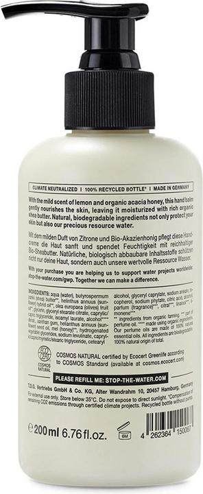 Produktbild Stop The Water While Using Me! All Natural Body - Lemon Honey Hand Balm (200 ml)