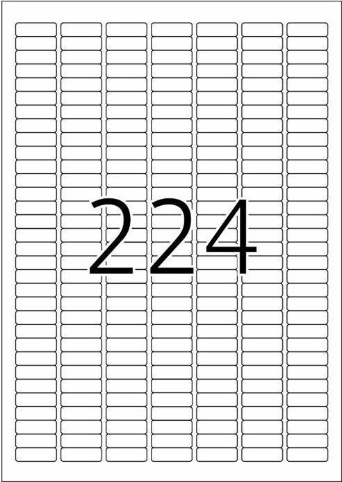 Actual product image HERMA Inkjet labels A4