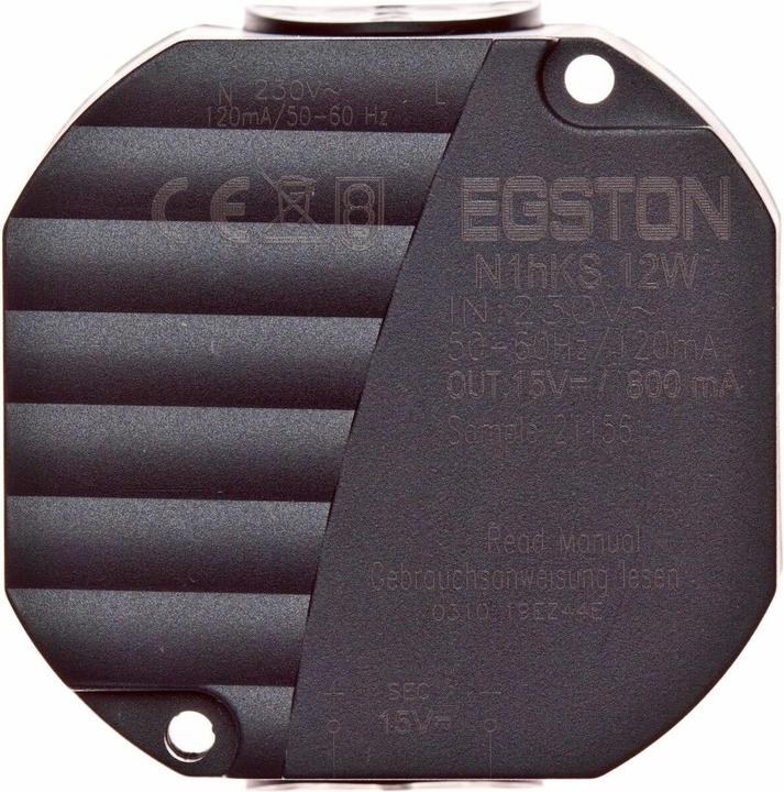 Produktbild Allnet Ersatznetzteil 12V25A Unterputznetzteil rund Standard 76mm Egston (Netzteil)