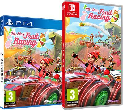 Actual product image Pqube All-Star Fruit Racing, Switch (Switch, Multilingual)