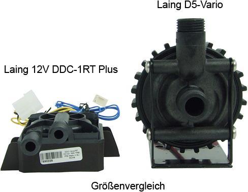 Produktbild Laing DDC-Pumpe 12V DDC-1RT Plus mit 2xG1/4-Aussengewinde