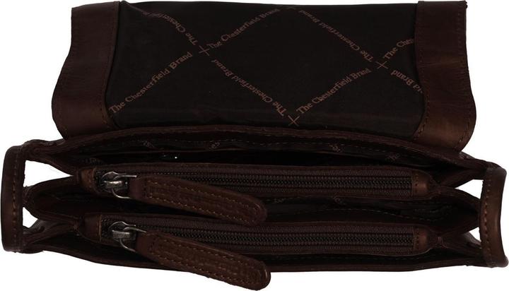 Produktbild The Chesterfield Brand Wax Pull Up Schultertasche Leder 25 cm
