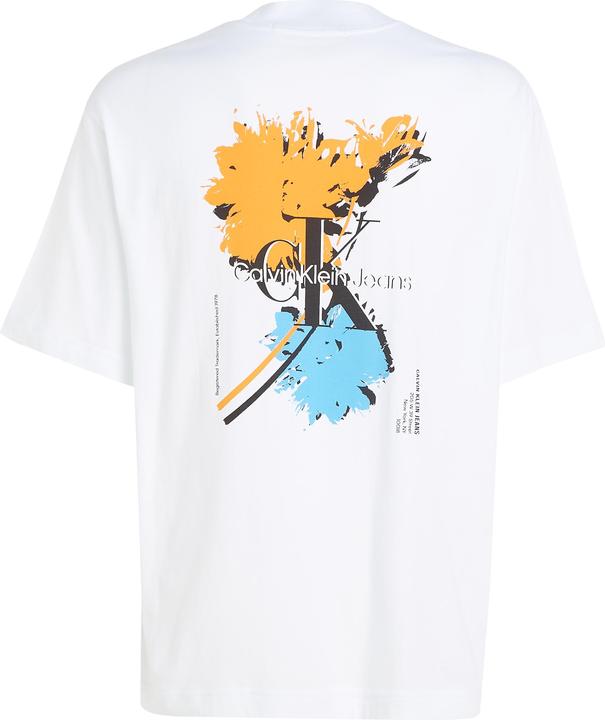 Calvin Klein Jeans Flower Logo Back Hit Ovrsize T-Shirt - 123217 (M)
