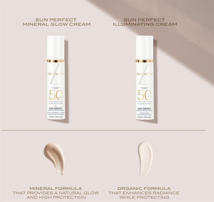 Image du produit Lancaster Sun Perf Mineral Sun Protection Factor 50 (Crème solaire, SPF 50, 50 ml)