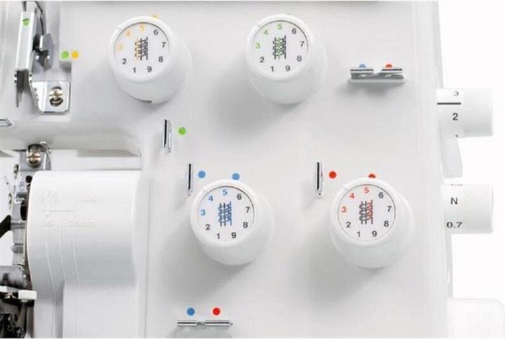 Actual product image Juki Overlock MO-654DEN/CE6