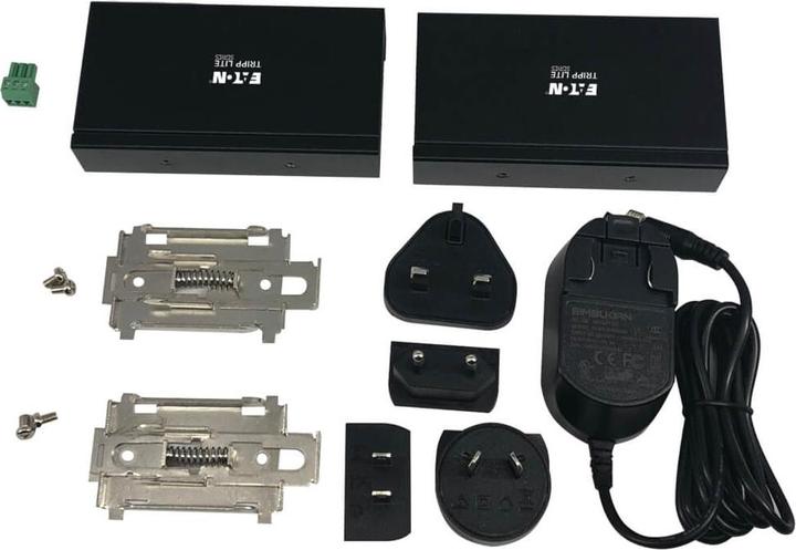 Actual product image Eaton 1-Port Industrial USB over Cat6 Extender ESD Protection PoC USB 2.0 Mountable 330ft. (USB-A, 1 Ports)