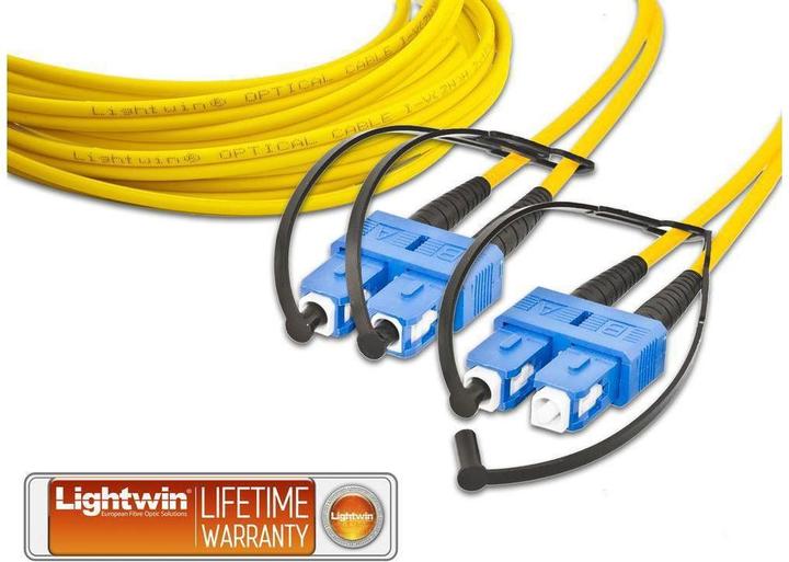 Produktbild Lightwin LWL Duplex Patchkabel (CAT6, 10 m)