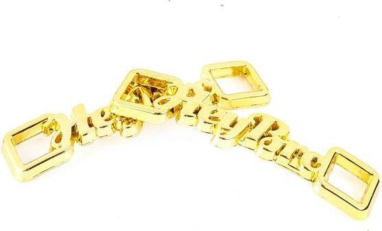 Produktbild LaceGodZ 1 Paar "Hey Bro" Schnürsenkel Clips (3.76 cm)