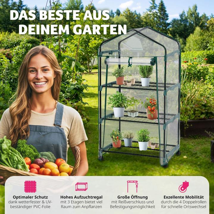 Actual product image tectake Greenhouse