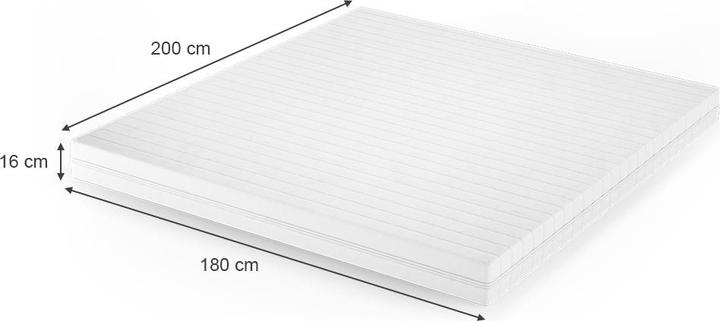 Immagine prodotto VitaliSpa Foamy (180 x 200 cm, Nucleo di schiuma)