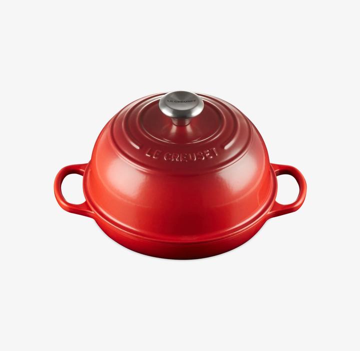 Actual product image Le Creuset Roaster for bread 24cm cherry red (24 cm, Casserole + Stewpot, Cast iron)
