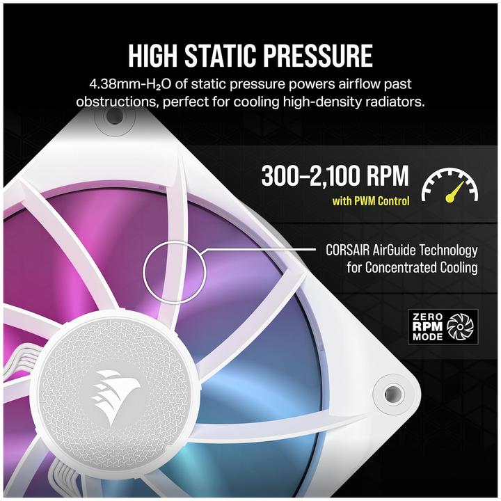Immagine prodotto Corsair iCUE LINK RX120 RGB (120 mm, 3 x)