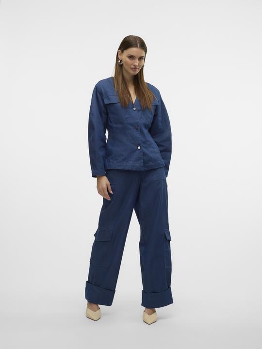 Produktbild Vero Moda VMCARLA Hohe Taille Cargohose Hose (L)