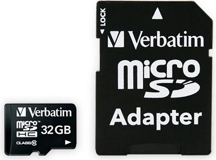 Verbatim Scheda Micro SDHC Classe 10 (32 GB, microSDHC, U1, UHS-I)
