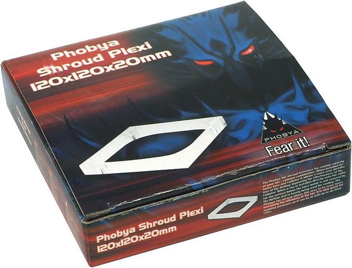 Produktbild Phobya Shroud & Entkopplung 120mm (20mm stark)