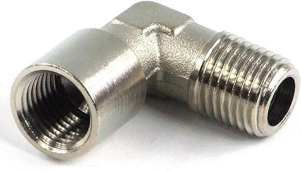 Aquatuning Pezzo a L maschio G1/4 a filetto femmina G1/4