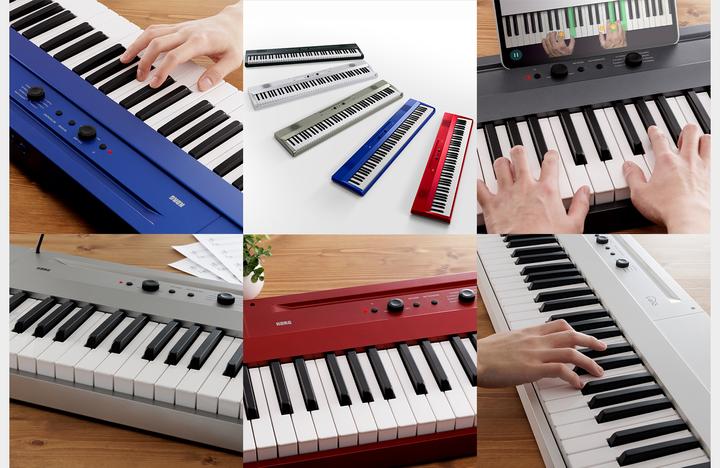 Actual product image Korg Digital piano, Liano, 8 watt, USB, black (88 Keys)