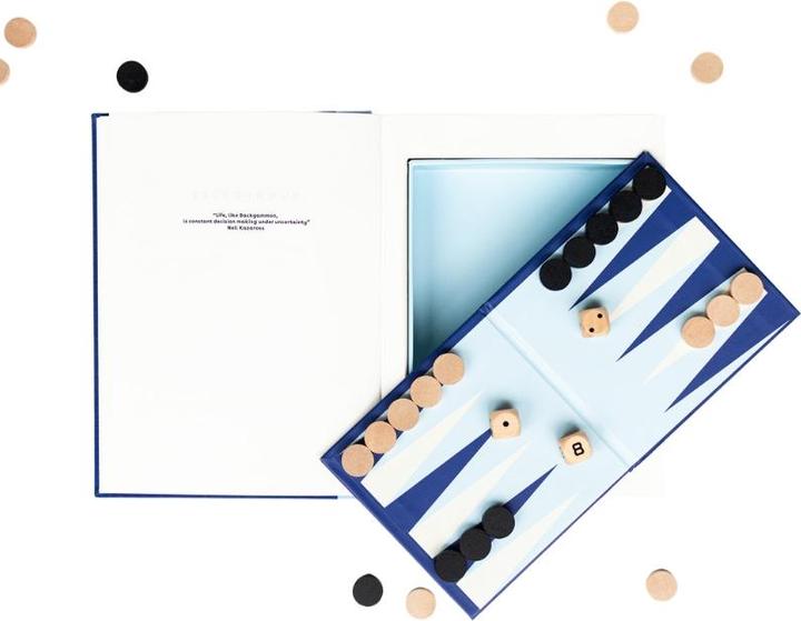 Luckies Backgammon In A Book