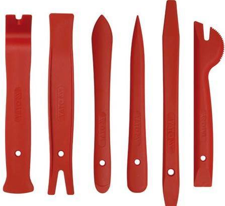 Actual product image Yato Trim wedge set, various shapes, 6 pieces, yt-0837