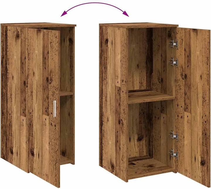 Actual product image VidaXL Storage cupboard Reclaimed wood look 40x45x103.5 cm Wood-based cupboard