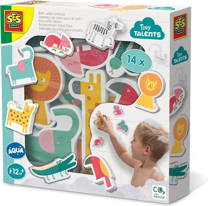 Ses Tiny Talents Vaschette da bagno Safari Animals