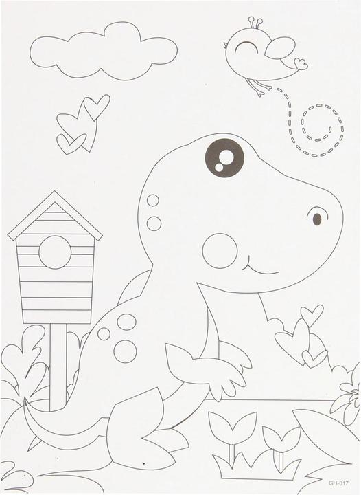 Produktbild Rubbellose Dinos