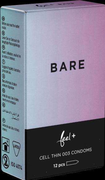 Produktbild Feel Bare» 12 unglaublich dünne Kondome für ein Gefühl fast völliger Nacktheit (12 Stk.)