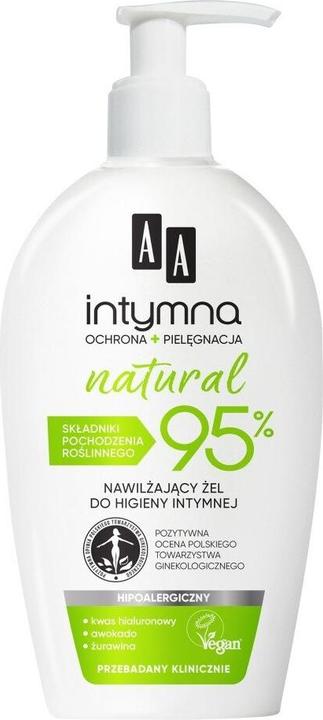 Oceanic Aa - Intimate Protection + Natural 95% Moisturizing Gel For Intimate Hygiene 300Ml (300 ml, Intimgel)