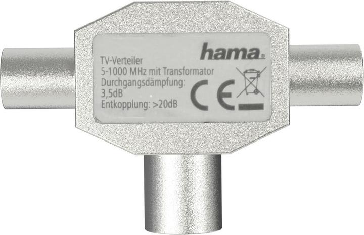 Image du produit Hama Répartiteur d'antenne (3.50 dB, Manifolds et Brancheurs)