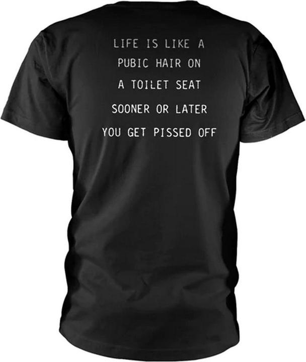 Produktbild Universal Textiles Adult Warning Back Print TShirt (L)
