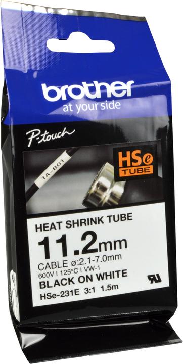 Brother Heat-Shrink-Tube (1.12 cm, Weiss)