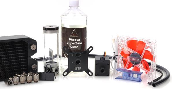 Actual product image Phobya Pure Performance Kit 240LT