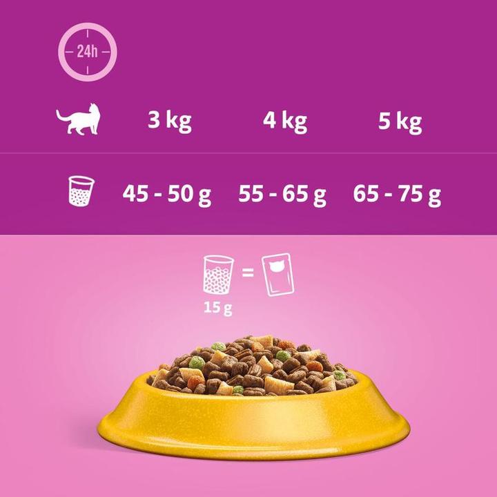 Actual product image Whiskas Dry Chicken Selection 7+ 950g (Senior, 1 pcs., 950 g)