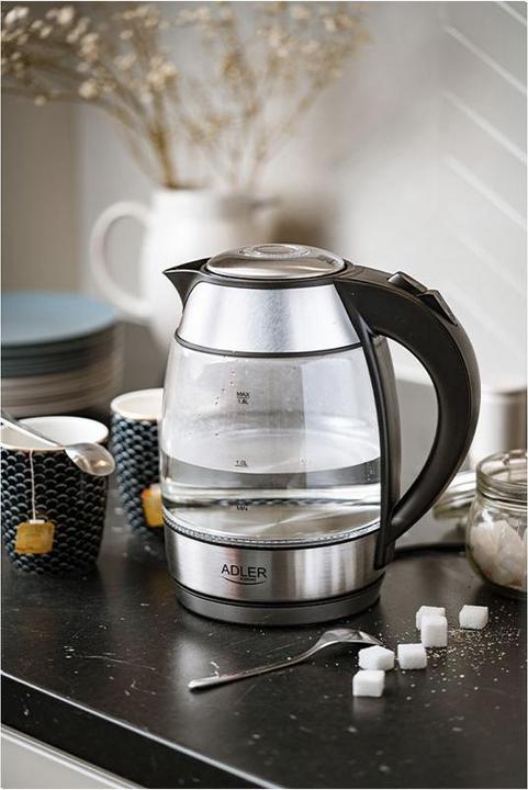 Actual product image Adler AD 1246 Kettle stainless steel (1.80 l)