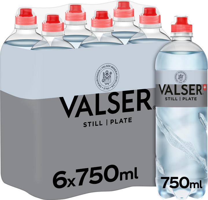 Valser Still Sportscap (6 x 75 cl)