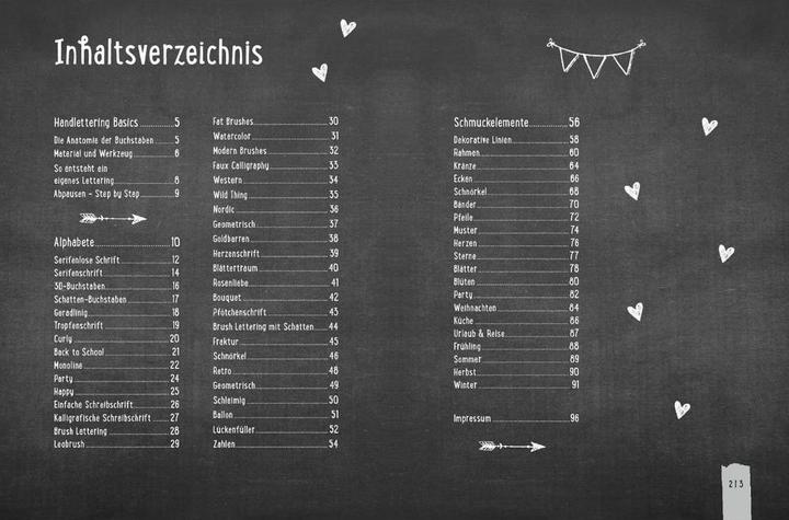 Actual product image Handlettering All you need. Die schönsten Alphabete und Schmuckelemente (German, cheeky publisher, 2019)