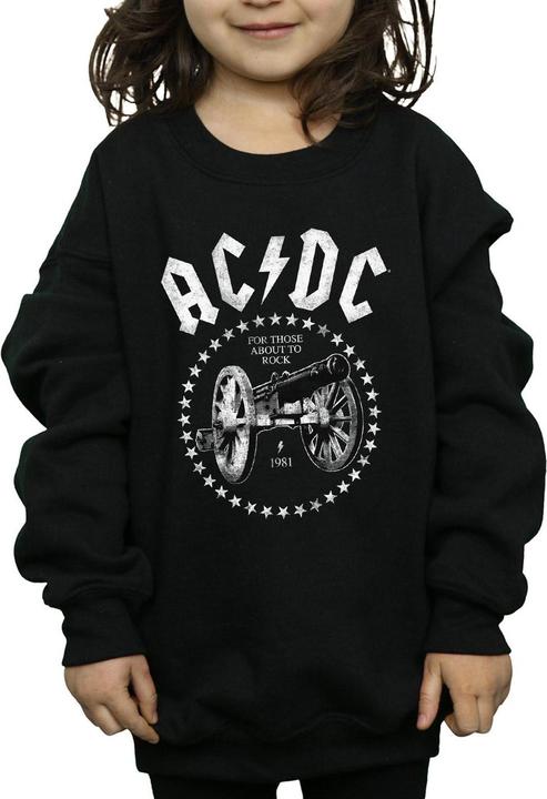 Image du produit AC/DC - Sweat WE SALUTE YOU CANNON - Fille (116)