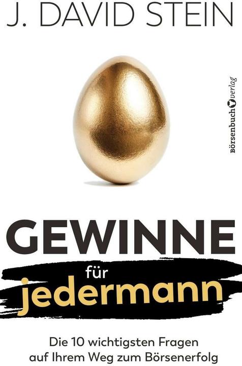 Actual product image Gewinne für jedermann (German, J. David Stein, 2020)