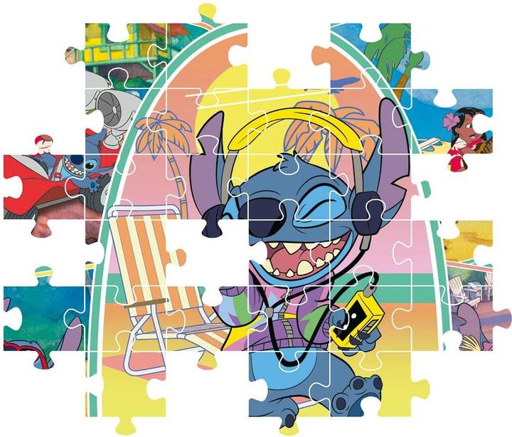 Actual product image Clementoni Stitch Puzzle Parts S
